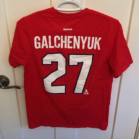 Montreal Canadiens Reebok red T-shirt, size 14/16 kids - Picture 3 of 3